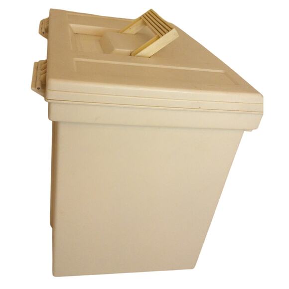 Vintage Rubbermaid Large File Box Keeper With Handle READ - Picture 7 of 8